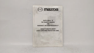 2007 Mazda 3 Owners Manual Book Guide OEM Used Auto Parts - Oemusedautoparts1.com