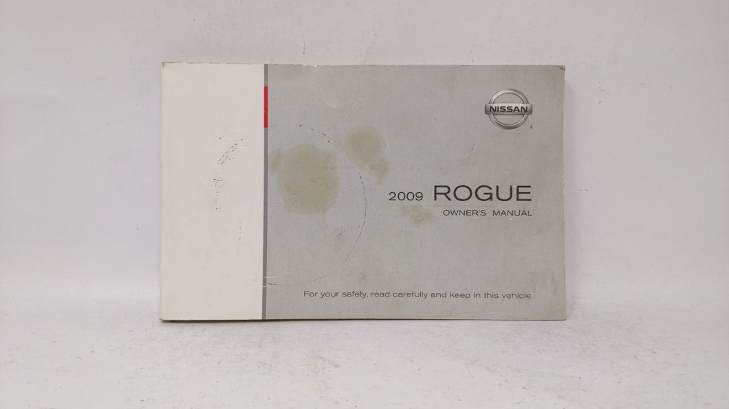 2009 Nissan Rogue Owners Manual Book Guide OEM Used Auto Parts - Oemusedautoparts1.com