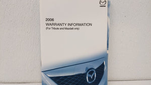 2006 Mazda 6 Owners Manual Book Guide OEM Used Auto Parts - Oemusedautoparts1.com