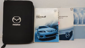 2006 Mazda 6 Owners Manual Book Guide OEM Used Auto Parts - Oemusedautoparts1.com