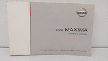 2008 Nissan Maxima Owners Manual Book Guide OEM Used Auto Parts - Oemusedautoparts1.com