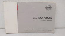 2008 Nissan Maxima Owners Manual Book Guide OEM Used Auto Parts - Oemusedautoparts1.com