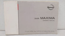 2008 Nissan Maxima Owners Manual Book Guide OEM Used Auto Parts - Oemusedautoparts1.com