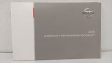 2013 Nissan Maxima Owners Manual Book Guide OEM Used Auto Parts - Oemusedautoparts1.com