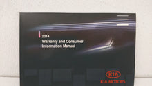 2014 Kia Sorento Owners Manual Book Guide OEM Used Auto Parts - Oemusedautoparts1.com