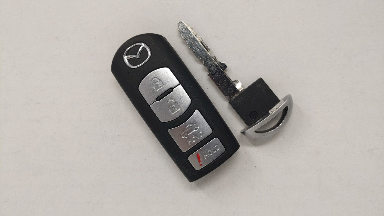 Mazda 6 Keyless Entry Remote Fob KR55WK49383 RXXXXXXXX-XXX 4 buttons - Oemusedautoparts1.com