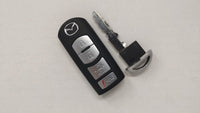 Mazda 6 Keyless Entry Remote Fob KR55WK49383 RXXXXXXXX-XXX 4 buttons - Oemusedautoparts1.com