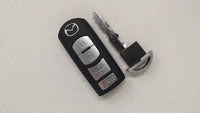 Mazda 6 Keyless Entry Remote Fob KR55WK49383 RXXXXXXXX-XXX 4 buttons - Oemusedautoparts1.com