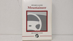 2002 Mercury Mountaineer Owners Manual Book Guide OEM Used Auto Parts - Oemusedautoparts1.com