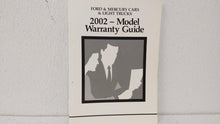 2002 Mercury Mountaineer Owners Manual Book Guide OEM Used Auto Parts - Oemusedautoparts1.com