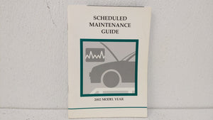 2002 Mercury Mountaineer Owners Manual Book Guide OEM Used Auto Parts - Oemusedautoparts1.com