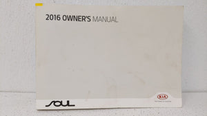 2016 Kia Soul Owners Manual Book Guide OEM Used Auto Parts - Oemusedautoparts1.com