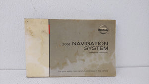 2006 Nissan Murano Owners Manual Book Guide OEM Used Auto Parts - Oemusedautoparts1.com