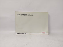 2016 Kia Optima Owners Manual Book Guide OEM Used Auto Parts - Oemusedautoparts1.com