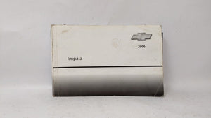 2006 Chevrolet Impala Owners Manual Book Guide OEM Used Auto Parts - Oemusedautoparts1.com
