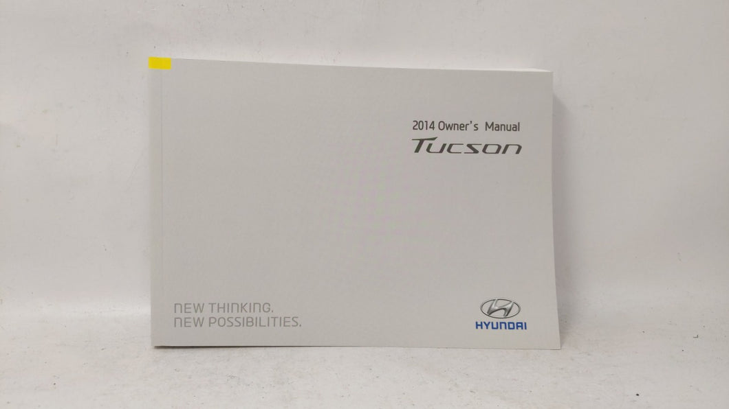 2014 Hyundai Tucson Owners Manual Book Guide OEM Used Auto Parts - Oemusedautoparts1.com