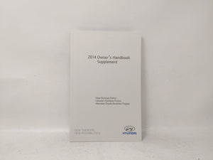 2014 Hyundai Tucson Owners Manual Book Guide OEM Used Auto Parts - Oemusedautoparts1.com