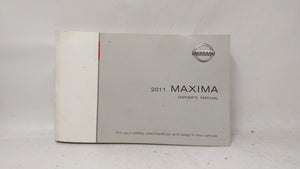 2011 Nissan Maxima Owners Manual Book Guide OEM Used Auto Parts - Oemusedautoparts1.com