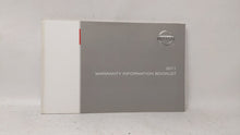 2011 Nissan Maxima Owners Manual Book Guide OEM Used Auto Parts - Oemusedautoparts1.com