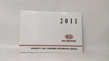 2011 Kia Sorento Owners Manual Book Guide OEM Used Auto Parts - Oemusedautoparts1.com