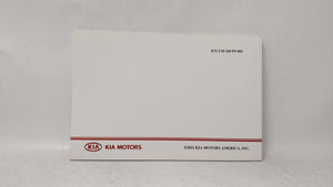 2011 Kia Sorento Owners Manual Book Guide OEM Used Auto Parts - Oemusedautoparts1.com