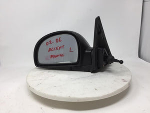 2002 Hyundai Accent Side Mirror Replacement Driver Left View Door Mirror Fits OEM Used Auto Parts - Oemusedautoparts1.com