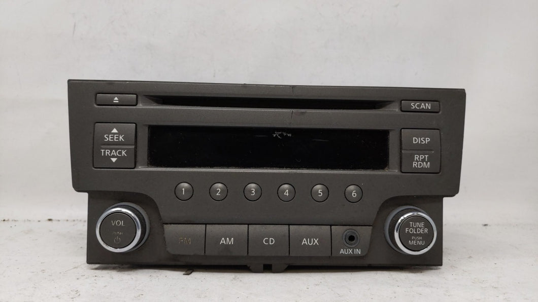 2013-2014 Nissan Sentra Radio AM FM Cd Player Receiver Replacement P/N:PN-3365M 28185-3RA2A Fits 2013 2014 OEM Used Auto Parts - Oemusedautoparts1.com