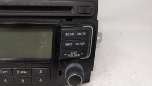 2011 Hyundai Sonata Radio AM FM Cd Player Receiver Replacement P/N:96180-3Q001 96180-3Q000 Fits OEM Used Auto Parts - Oemusedautoparts1.com