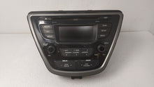 2014-2016 Hyundai Elantra Radio AM FM Cd Player Receiver Replacement P/N:96170-3X156GU Fits 2014 2015 2016 OEM Used Auto Parts - Oemusedautoparts1.com