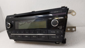 2014 Toyota Corolla Radio AM FM Cd Player Receiver Replacement P/N:86120-02F60 Fits 2015 2016 OEM Used Auto Parts - Oemusedautoparts1.com