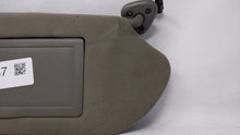 2000-2005 Chevrolet Impala Passenger Right Sun Visor Sunvisor Gray 80837 Mirror - Oemusedautoparts1.com