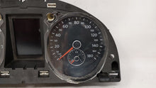 2010-2011 Volkswagen Cc Instrument Cluster Speedometer Gauges P/N:3C8920970MX Fits 2010 2011 OEM Used Auto Parts - Oemusedautoparts1.com