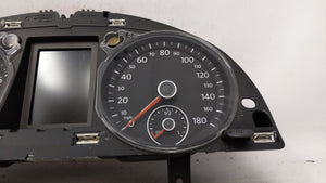 2010-2011 Volkswagen Cc Instrument Cluster Speedometer Gauges P/N:3C8920970MX Fits 2010 2011 OEM Used Auto Parts - Oemusedautoparts1.com