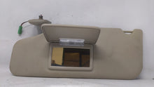 2010-2011 Ford Taurus Driver Left Sun Visor Sunvisor Beige 82073 Mirror - Oemusedautoparts1.com