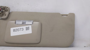 2010-2011 Ford Taurus Driver Left Sun Visor Sunvisor Beige 82073 Mirror - Oemusedautoparts1.com