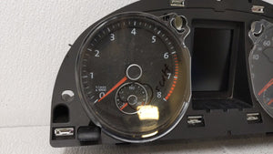 2010-2011 Volkswagen Cc Instrument Cluster Speedometer Gauges P/N:3C8920970MX Fits 2010 2011 OEM Used Auto Parts - Oemusedautoparts1.com