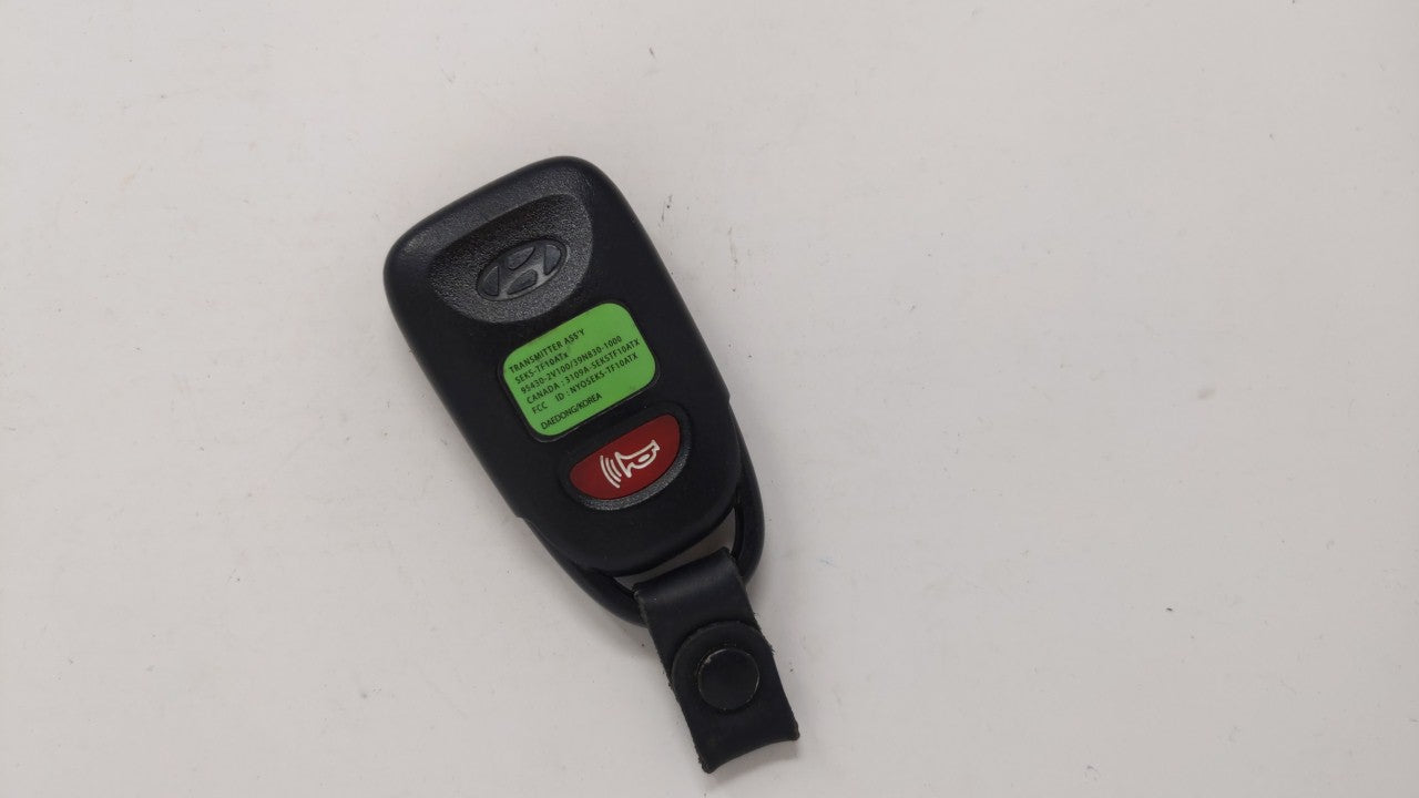 Hyundai Veloster Keyless Entry Remote Fob Nyoseks-Tf10atx 4 Buttons - Oemusedautoparts1.com