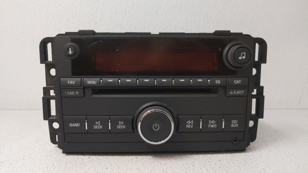 2007-2009 Suzuki Xl-7 Radio AM FM Cd Player Receiver Replacement P/N:25920407 Fits 2007 2008 2009 OEM Used Auto Parts - Oemusedautoparts1.com