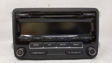 2015-2017 Volkswagen Jetta Radio AM FM Cd Player Receiver Replacement P/N:1K0 035 164 J Fits 2015 2016 2017 OEM Used Auto Parts - Oemusedautoparts1.com