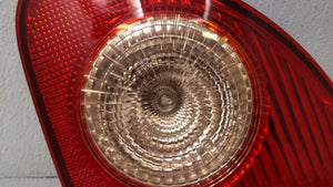 2003-2008 Toyota Corolla Tail Light Assembly Passenger Right OEM Fits 2003 2004 2005 2006 2007 2008 OEM Used Auto Parts - Oemusedautoparts1.com