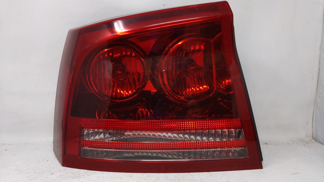 2006-2008 Dodge Charger Driver Left Side Tail Light Taillight Oem 86555 - Oemusedautoparts1.com