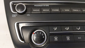 2014-2016 Hyundai Santa Fe Radio Control Panel - Oemusedautoparts1.com