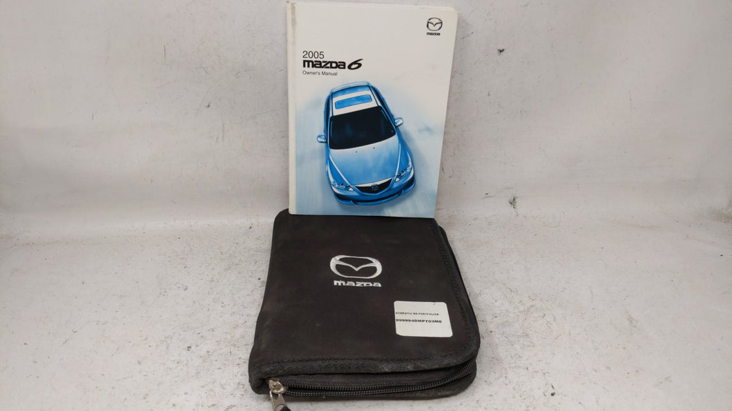 2005 Mazda 6 Owners Manual Book Guide OEM Used Auto Parts - Oemusedautoparts1.com