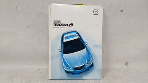 2005 Mazda 6 Owners Manual Book Guide OEM Used Auto Parts - Oemusedautoparts1.com