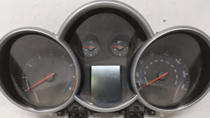 2011 Chevrolet Cruze Instrument Cluster Speedometer Gauges P/N:811511914 769212-670A Fits OEM Used Auto Parts - Oemusedautoparts1.com