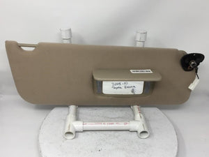 2009 Toyota Sienna Sun Visor Shade Replacement Passenger Right Mirror Fits 2005 2006 2007 2008 2010 OEM Used Auto Parts - Oemusedautoparts1.com