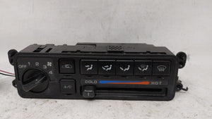 1998 Nissan Altima Climate Control Module Temperature AC/Heater Replacement Fits OEM Used Auto Parts - Oemusedautoparts1.com
