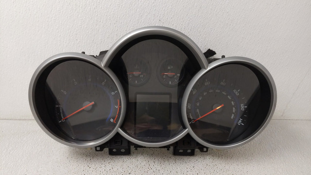 2012 Chevrolet Cruze Instrument Cluster Speedometer Gauges P/N:95487984 95487986 Fits OEM Used Auto Parts - Oemusedautoparts1.com