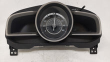 2014-2016 Mazda 3 Instrument Cluster Speedometer Gauges P/N:BJS9C HABHN1F Fits 2014 2015 2016 OEM Used Auto Parts - Oemusedautoparts1.com