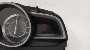 2014-2016 Mazda 3 Instrument Cluster Speedometer Gauges P/N:BJS9C HABHN1F Fits 2014 2015 2016 OEM Used Auto Parts - Oemusedautoparts1.com